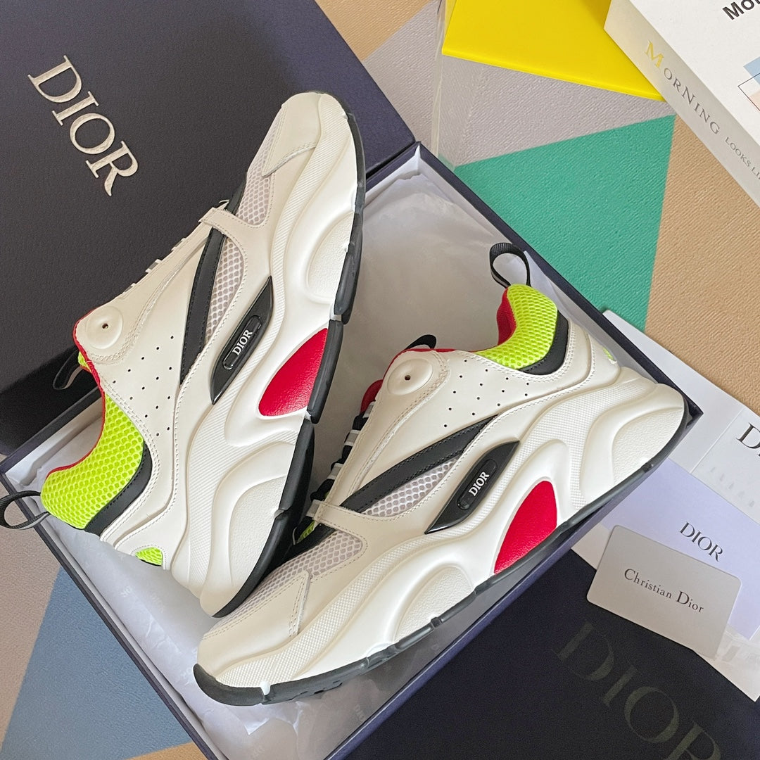 Dior B22 White/Yellow/Red