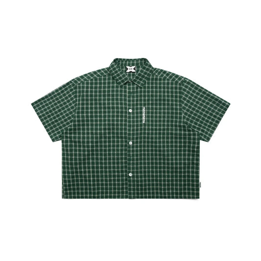 MERTRA Plaid Shirt Green