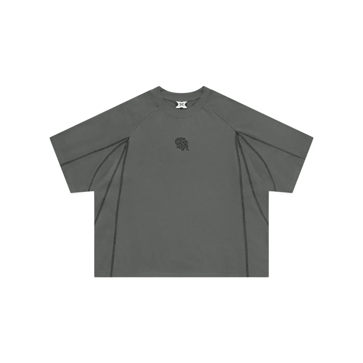 MERTRA Cross Point Tee Charcoal