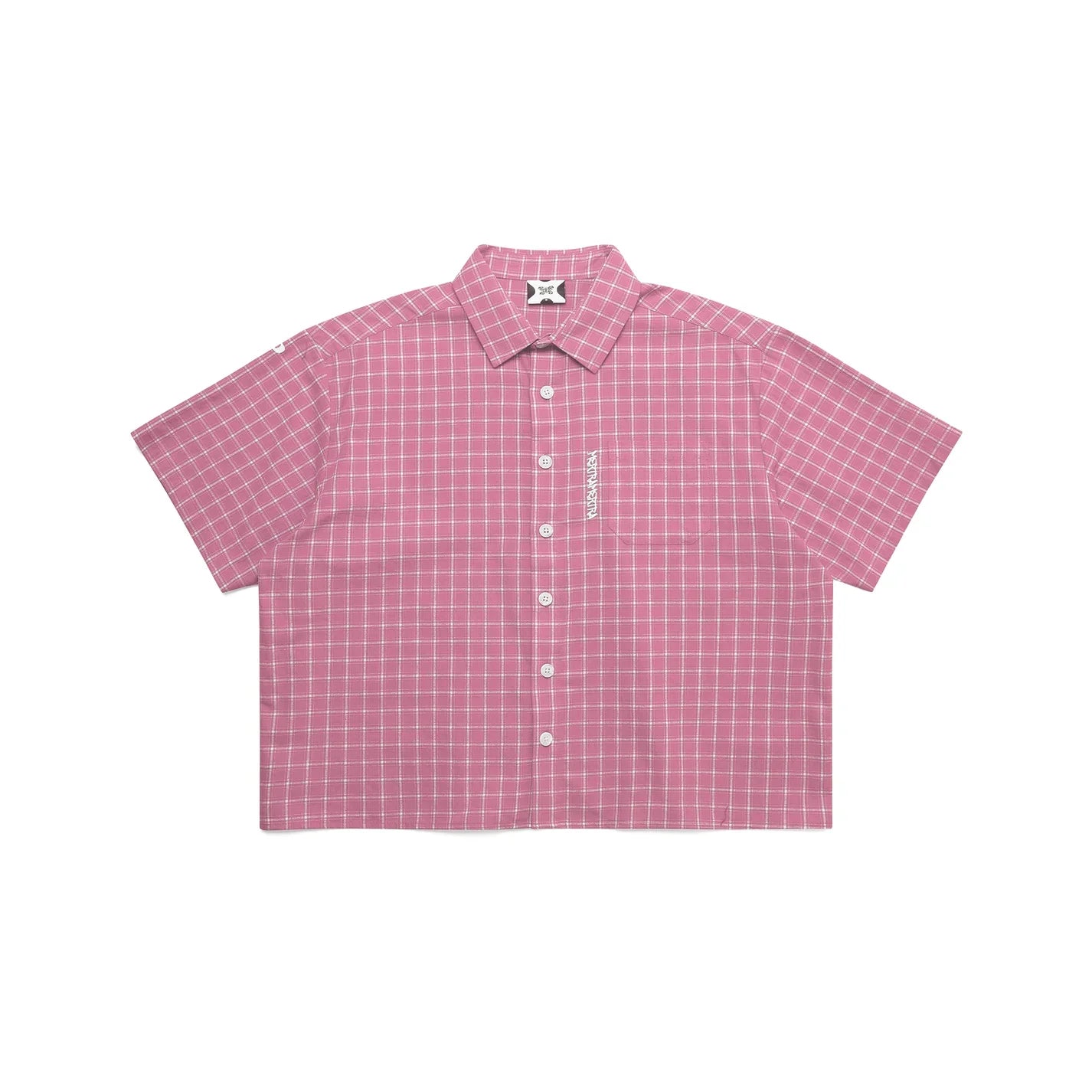 MERTRA Plaid Shirt Pink