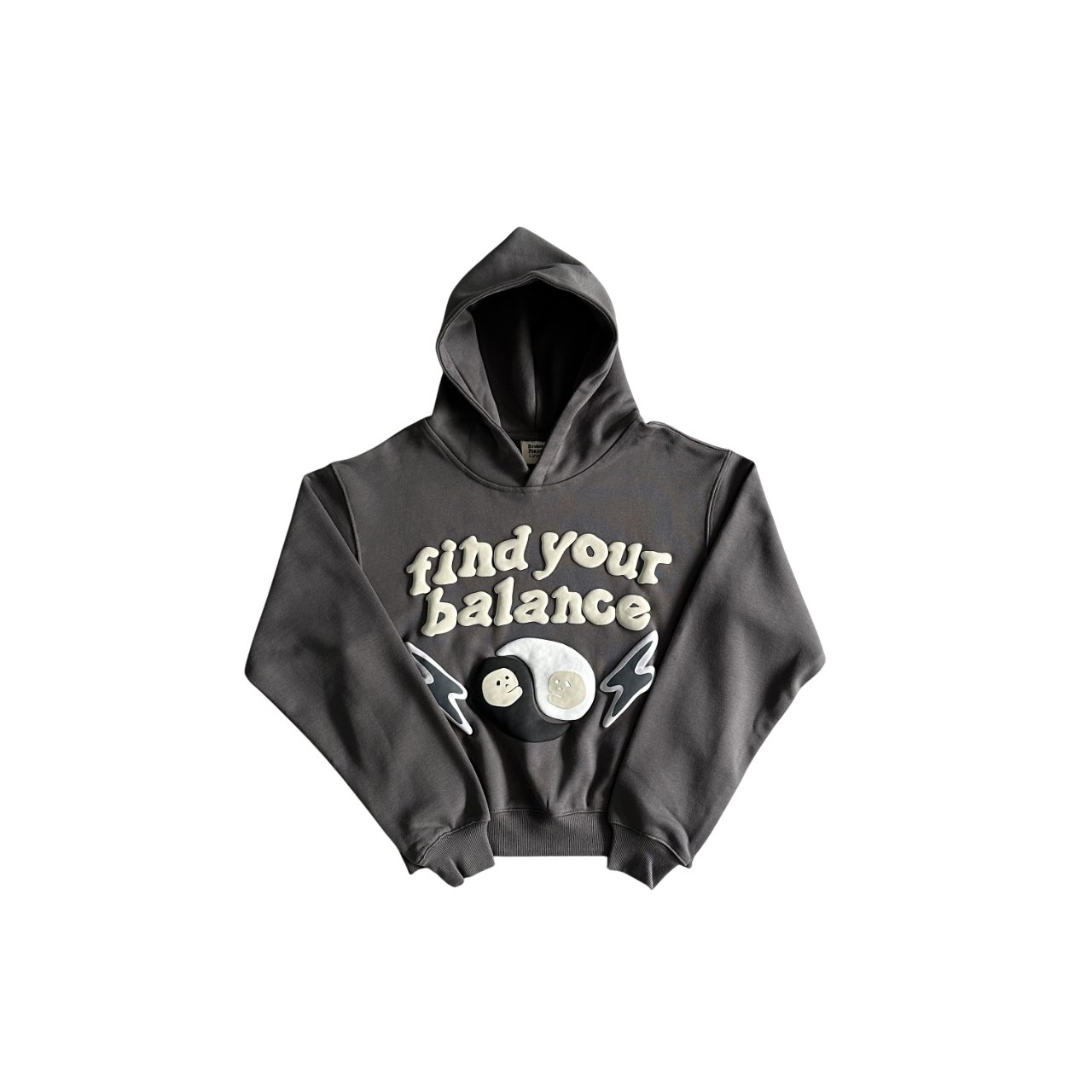 Broken Planet Find Your Balance Hoodie - (GREY)