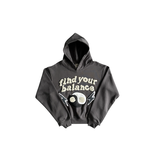 Broken Planet Find Your Balance Hoodie - (GREY)