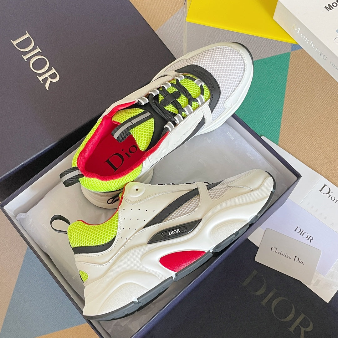 Dior B22 White/Yellow/Red