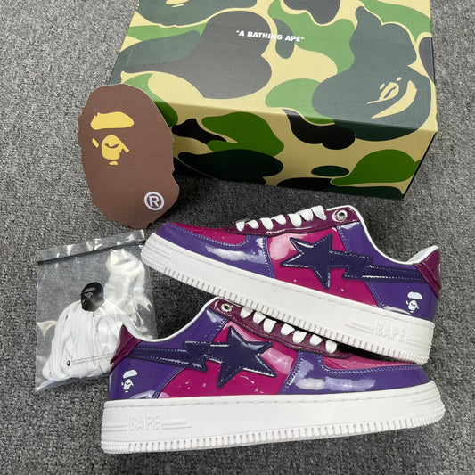 A Bathing Ape Bapesta - (PURPLE/VIOLET)