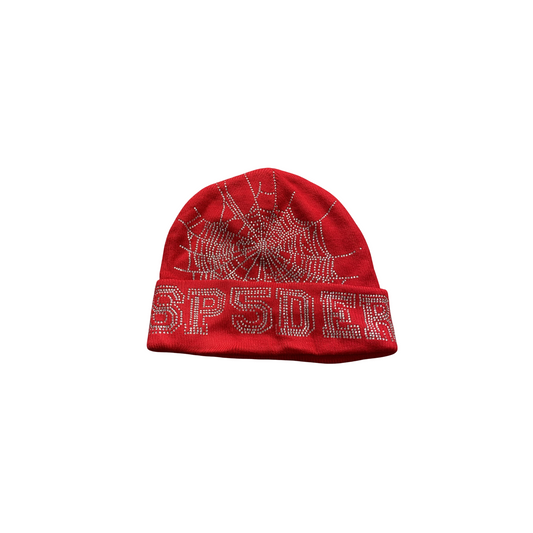 Sp5der Web Beanie - (RED)