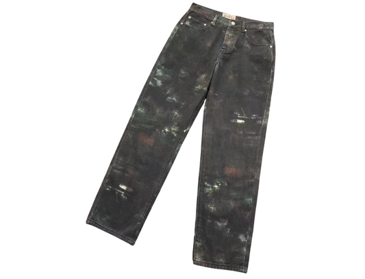Stussy Big Ol' Paint Jeans - (BLACK)
