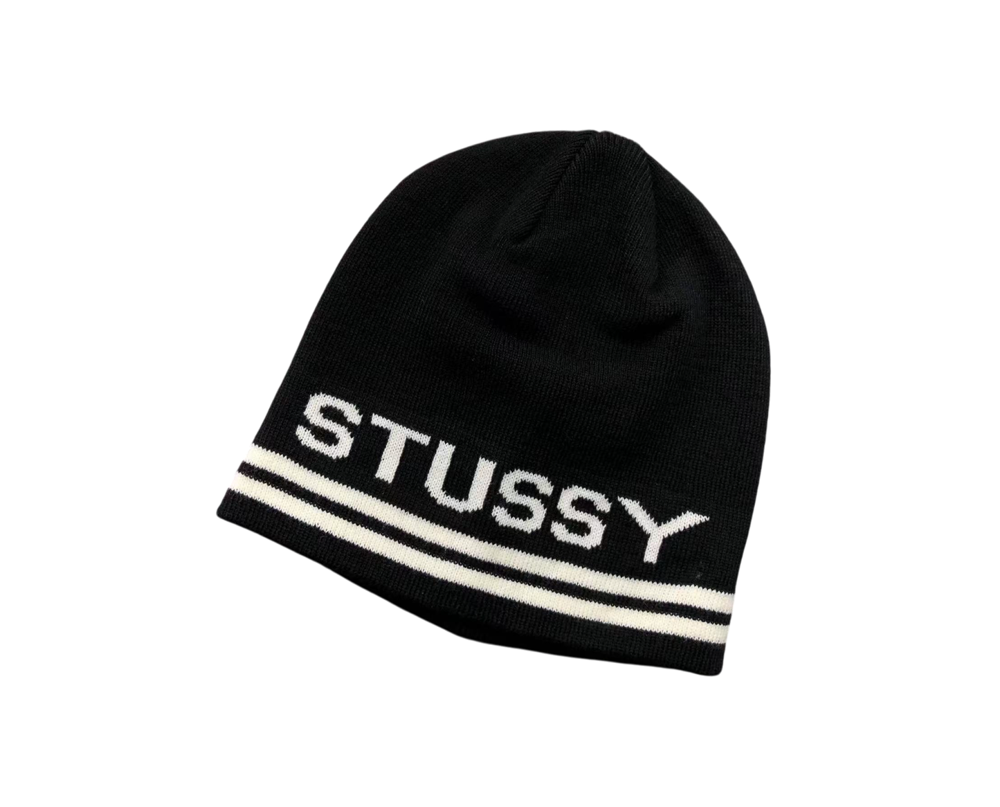 Stussy Striped Beanie - (BLACK)
