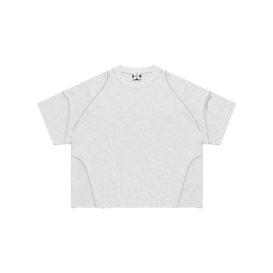 MERTRA Overlock Stitch Tee Grey