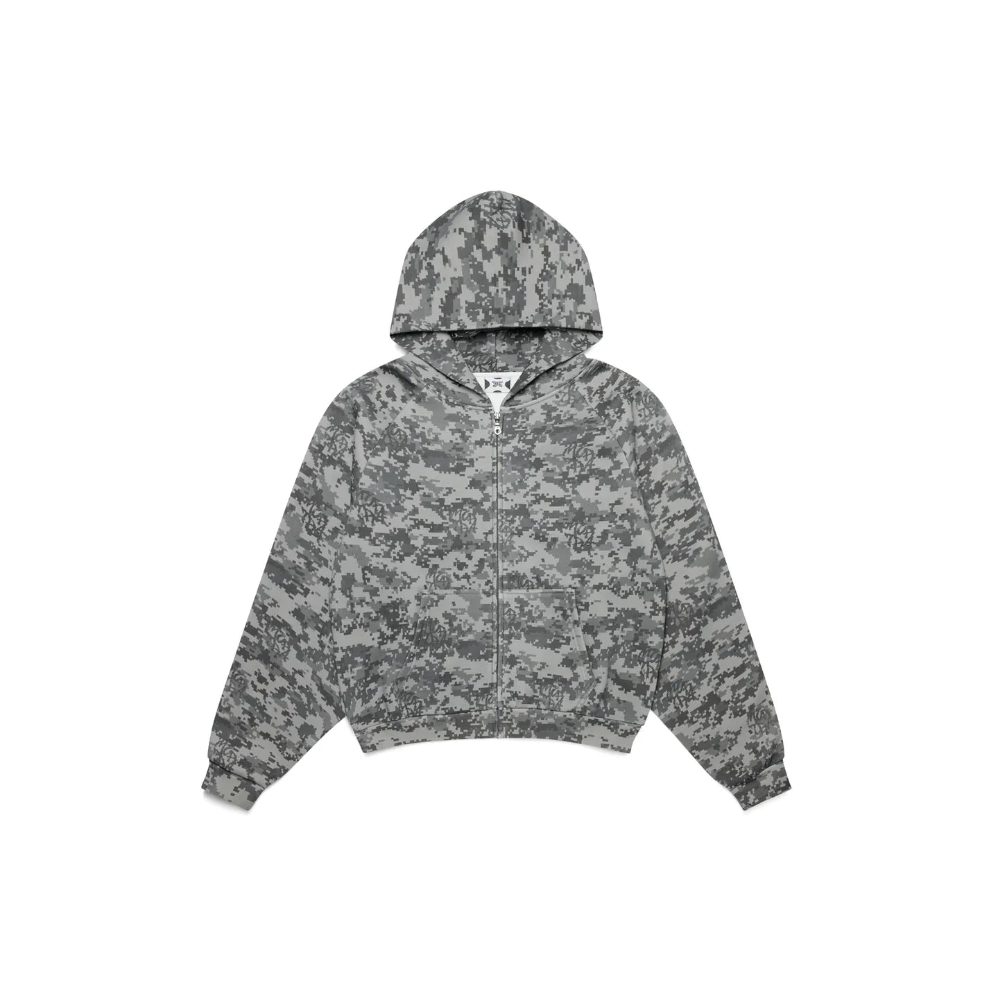 MERTRA Glitch Zip Hoodie Camo