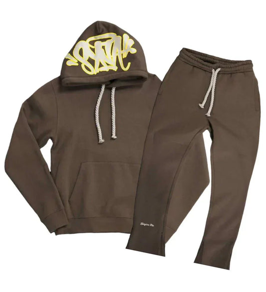 Syna World Tracksuit - (BROWN) EXCLUSIVITY 21DRIPZZ