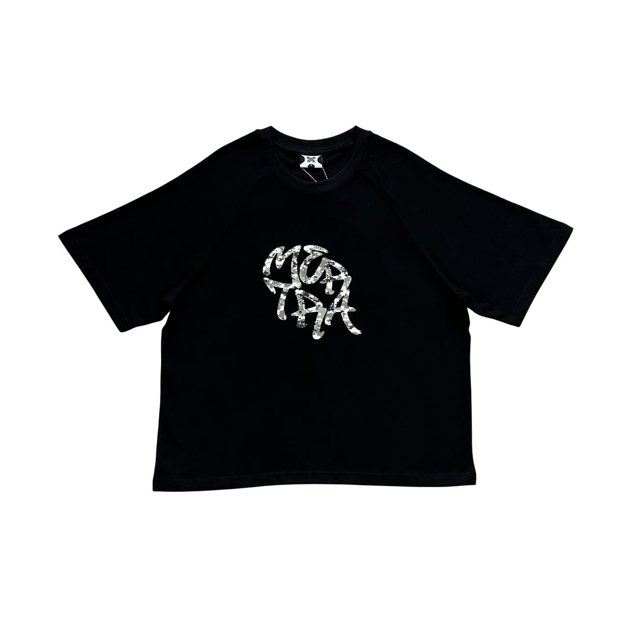 Mertra Glitch Tee - (BLACK)