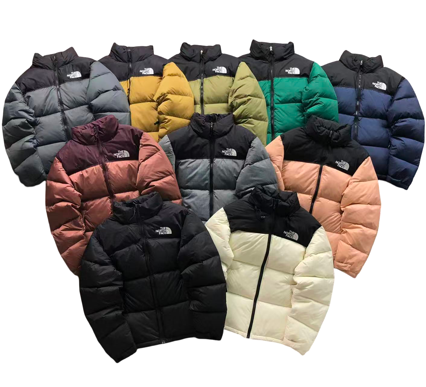 The North Face 1996 Retro Nuptse Down Jacket Khaki
