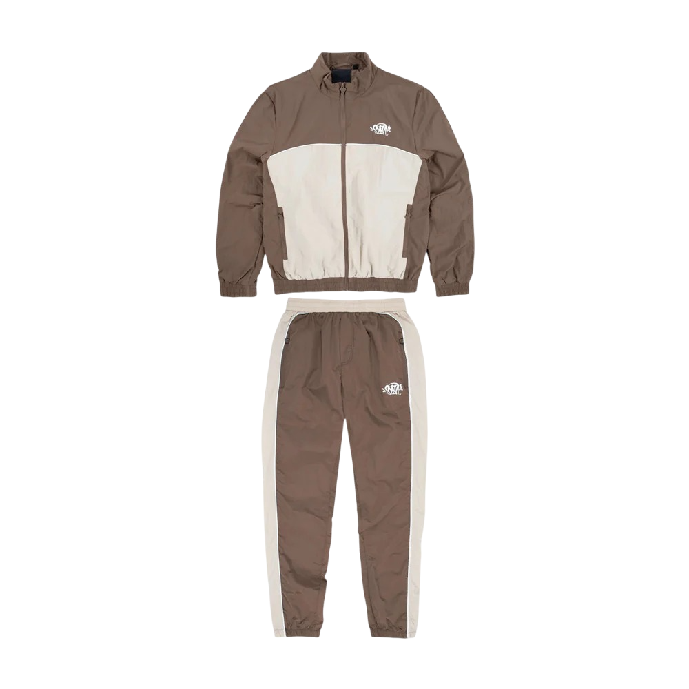 Syna World Shellsuit Brown/Cream