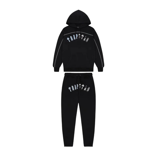 Trapstar Irongate Arch Camo Tracksuit - (BLACK/BLUE)