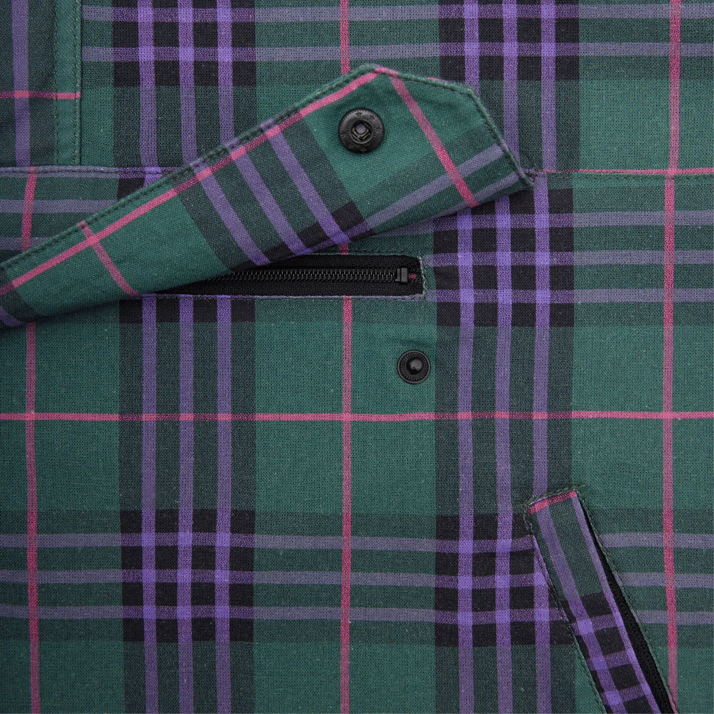 MERTRA Tartan Jacket Green